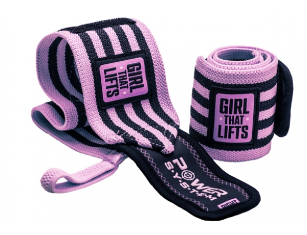 Women's Weightlifting Wrist Wraps GTL (PS-3510) - bandaje de protecție a încheieturilor mâinii, pentru femei